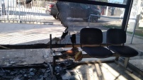 Destrucci&oacute;n total en la Defensor&iacute;a Local de Colina por ataque de turba que fue parte de los numerosos saqueos registrados durante el toque de queda