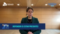 Defensora Regional rindi&oacute; la cuenta anual de la Defensor&iacute;a v&iacute;a streaming