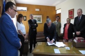 El defensor regional, Ra&uacute; Palma Olivares firma convenio que facilitar&aacute; comparecencia ante el Tribunal de Alzada.