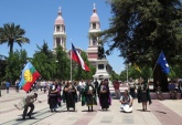 El encuentro entre la comunidad Wi Folil  y de Defensor&iacute;a finaliz&oacute; con una rogativa mapuche