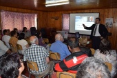 Vecinos del Barrio Norte de Talca asistieron a una charla sobre el Proyecto Inocentes de la DPP.