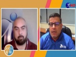 Una escena de la entrevista televisiva.