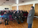 En Osorno, Ignacio Osorio capacit&oacute; a los funcionarios de la Primera Comisar&iacute;a