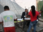 Omar Campillay y Gabriela Rojas atendieron a unos 30 internos e internas del Centro Penitenciario de Copiap&oacute;.