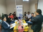 En la actividad participaron el defensor local jefe, Rodrigo Torres D&iacute;az y el encargado de la Unidad de Apoyo a la Gesti&oacute;n de Defensa, Hern&aacute;n Vigil 