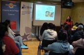 Sernamegdicto charla a mujeres en CDP Calama