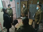 Un recorrido por las dependencias de la comisaria realiz&oacute; la defensora local jefe de Vi&ntilde;a