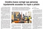 Entrevista sobre el Proyecto Inocentes en diario La Regi&oacute;n
