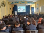 En la jornada participaron 160 estudiantes de s&eacute;ptimo y octavo b&aacute;sico de la escuela.