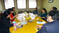 Las expertas de Eurosocial junto a los profesionales de Antofagasta
