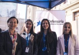 La Presidenta de la Corte Suprema Gloria Ana Chevesich salud&oacute; al equipo de profesionales de la DRMN.