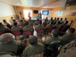 M&aacute;s de 40 efectivos policiales de diversos puntos de la regi&oacute;n participaron de esta instancia.