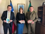 Boris Hrzic, Mar&iacute;a Soledad Llorente y Patricio Ya&ntilde;ez. 