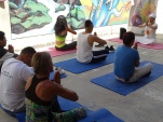 La instructora de Kundalini Yoga agradeci&oacute; la oportunidad que la Defensor&iacute;a le brind&oacute; para desarrollar esta disciplina con personas condenadas