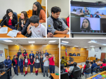 Estudiantes del Colegio Mar&iacute;a Reina participaron en el primer simulacro de juicio oral junto a la Corte, la Fiscal&iacute;a y la Defensor&iacute;a de Tarapac&aacute;.