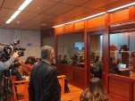 Con importante presencioa de medios de prensa, se realiz&oacute; primera jornada de juicio oral