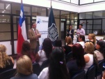 Tras escuchar a los profesionales de la DRMS, las 33 internas del CET de San Joaqu&iacute;n plantearon dudas y preguntas sobre sus derechos.