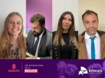 Javiera Cabello, Hans Zimmerman, Macarena Ag&uuml;ero y Cristi&aacute;n Rozas