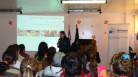 La Defensora Regional de Antofagasta, Loreto Flores Tapia present&oacute; su Cuenta Participativa 2013 en el penal de mujeres de Antofagasta