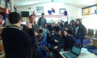 Con entusiasmo los estudiantes se informaron sobre el quehacer de la Defensor&iacute;a Penal.