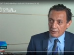 El abogado Humberto S&aacute;nchez, coordinador jur&iacute;dico del "Proyecto Inocentes", entrevistado por Poder Judicial TV.