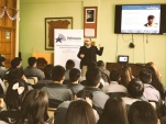 Alumnos y profesores participaron activamente de las exposiciones