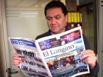 El Encargado Inform&aacute;tico de la DPP Tarapac&aacute; busca, en el diario El Longino, la cr&oacute;nica sobre la reciente Plaza de Justicia.