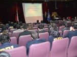 El Defensor Regional de Tarapac&aacute; expone en Auditorio de la PDI en Iquique.