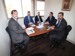 El equipo directivo de la Defensor&iacute;a Regional de Atacacama junto el equipo de la Fiscal&iacute;a Regional. 