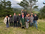 La delegaci&oacute;n trasandina y el equipo de la DPM se trasladaron hasta el sector rural de Puralaco para conocer el testimonio de Francisca Curihuinca