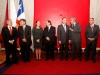 Directivos de distintas instituciones participaron en la firma del convenio. Georgy Schubert aparece al extremo izquierdo.