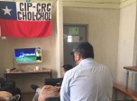 Defensor Irving Rodriguez conversa con adolescentes en centro del Sename en La Araucan&Atilde;&shy;a