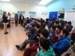 Una activa participaci&oacute;n tuvieron los alumnos en las dos charlas que se efectuaron