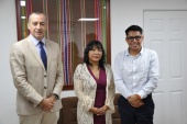 Las autoridades comprometieron fortalecer el trabajo colaborativo entre ambas instituciones.  