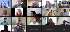 La cl&iacute;nica jur&iacute;dica se llevo a cabo a trav&eacute;s de la plataforma cisco webex.