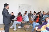 M&aacute;s de una hora dur&oacute; la cuenta participativa del Defensor Regional de Coquimbo que brind&oacute; a migrantes de la c&aacute;rcel de La Serena