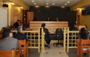 Defensores, fiscales y magistrados del Tribunal Oral de Copiap&oacute; participan en simulaci&oacute;n de funcionamiento de sala para declaraci&oacute;n de menores de edad