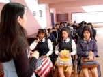 La diversidad cultural considerada en la defensa penal diversidad fue uno de los t&oacute;picos abordados en la charla ante el alumnado en el Liceo Comercial