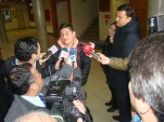 Tras ser sobrese&iacute;do por inocencia, Marco D&iacute;az cont&oacute; su pesadilla a la prensa.