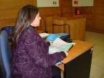 La defensora Lucy Catal&aacute;n Mardones en la Corte de Apelaciones de Temuco