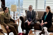 Directivos regionales en la reuni&oacute;n con Carabineros