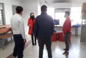 Daniela Larraguibel pas&oacute; por todas las casas del CIP CRC de O'Higgins, visitando a los adolescentes.