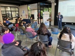 Un importante n&uacute;mero de alumnos y alumnas particip&oacute; de esta actividad de difusi&oacute;n 