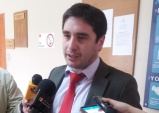 El defesor Aldo Basquee habl&Atilde;�&Acirc;&sup3; con la prensa al t&Atilde;�&Acirc;&copy;rmino de la audiencia