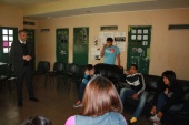 El Defensor Regional, Ra&uacute;l Palma conversa con j&oacute;venes internos del Centro de R&eacute;gimen Cerrado de Paipote.