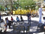 A la sombra de los &aacute;rboles de este oasis se cumpli&oacute; la charla de difusi&oacute;n de la Defensor&iacute;a Regional de Tarapac&aacute;.