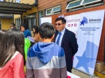 El stand de atenci&oacute;n de la DPP resolvi&oacute; dudas de los asistentes