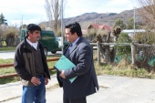 Hasta Puerto Bertran se traslad&oacute; el defensor local de Chile Chico para atender a la comunidad.