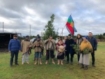 El equipo fue recibido con una ceremonia de rogativa.