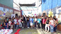 Las autoridades de Calama y las mujeres del CDP compartieron un desayuno para conmemorar su dia